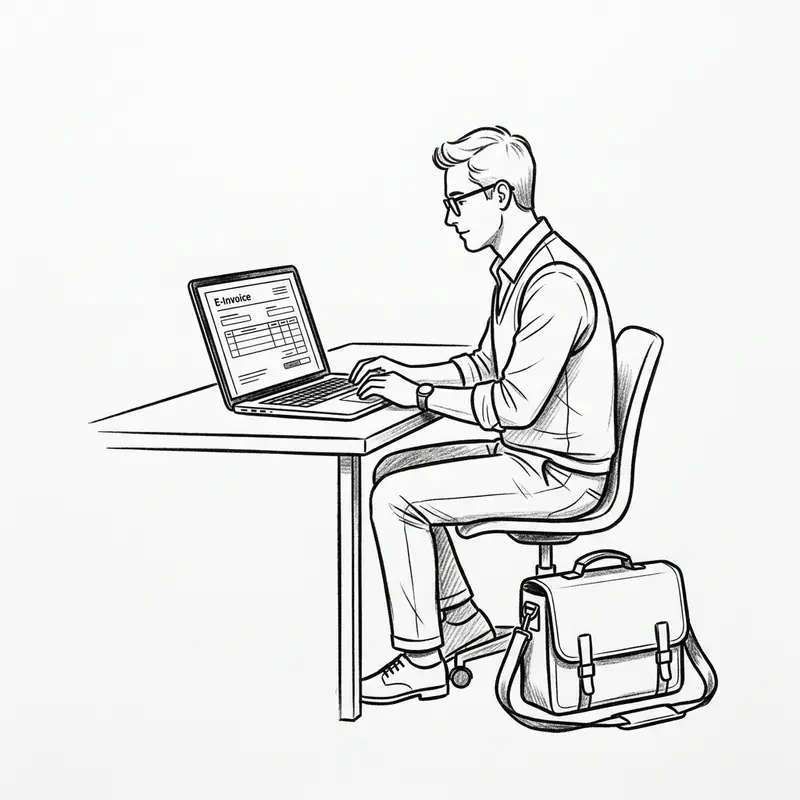 Esnaf kurye e-fatura kesme rehberi