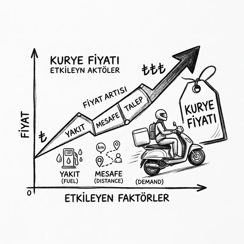 Kurye teslimat fiyatı hesaplama yöntemleri