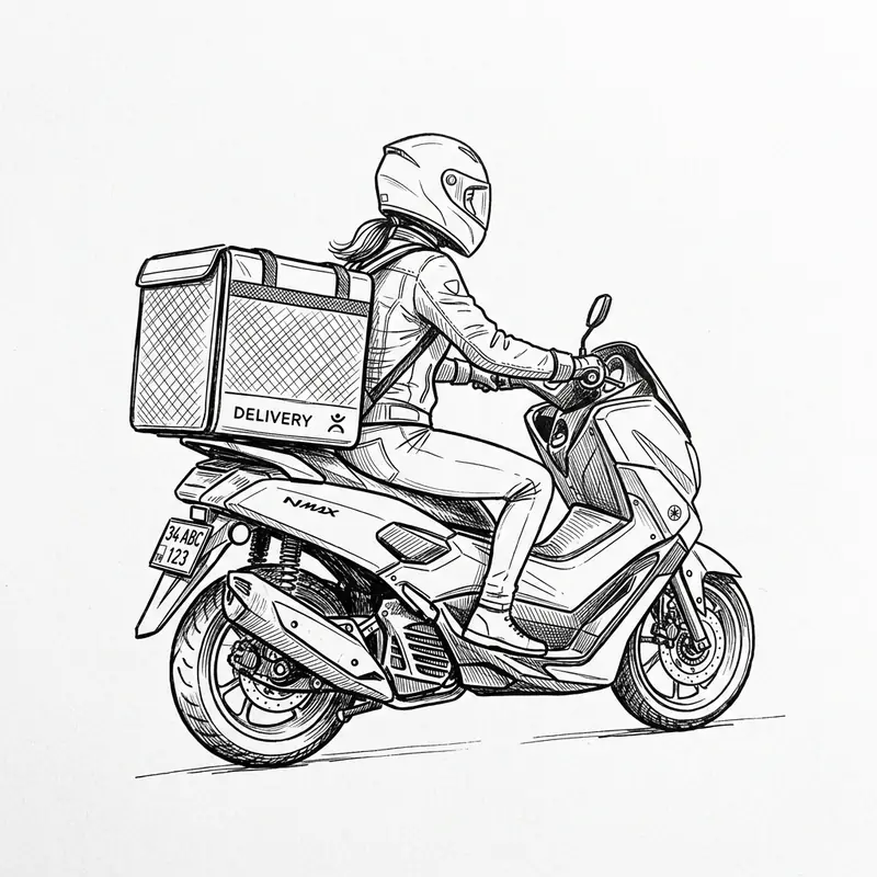 Kadın olarak motokurye olmak ve gereksinimler