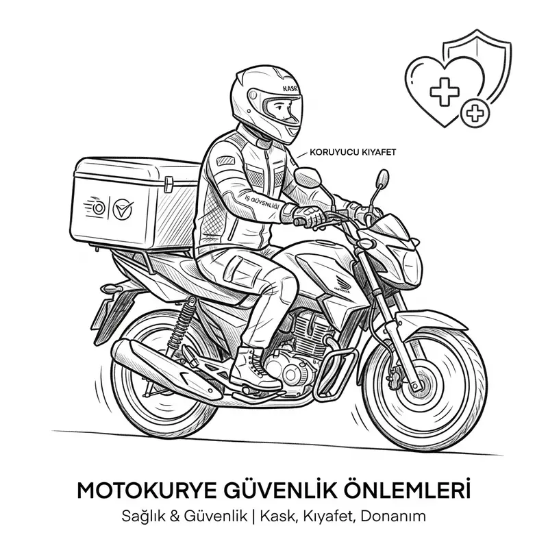 Motokurye sağlık ve iş güvenliği önlemleri